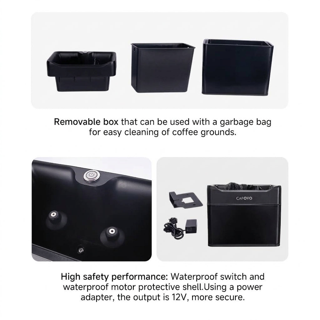 Automatic 3L Coffee Portafilter Cleaner for Espresso