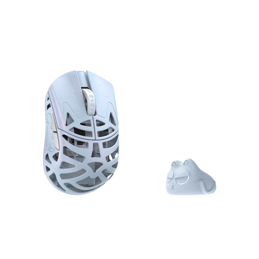 Ice Blue Gaming Mouse Ultra-Light PAW3950HS Sensor