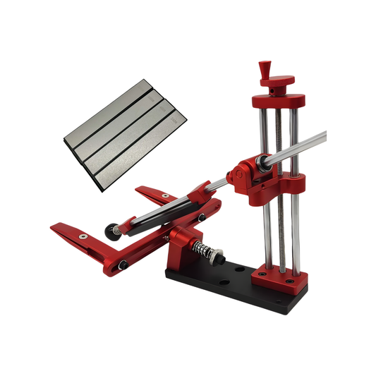 Heavy Duty Knife Sharpening Kit with Multi-Grit Stones