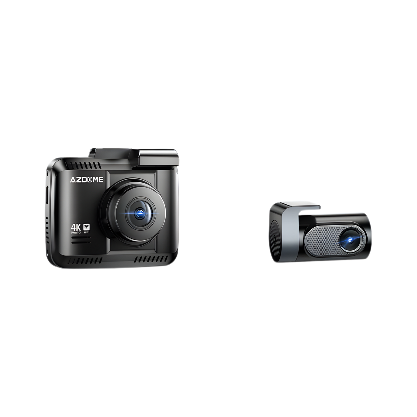 4K+1080P 2CH Dash Cam ADAS GPS WiFi