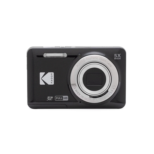 Portable 16MP Digital Camera 28mm Wide Angle Black