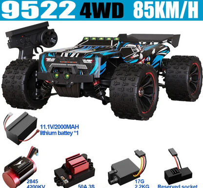 High Speed 85KMH RC Car 1:16 Brushless 4WD