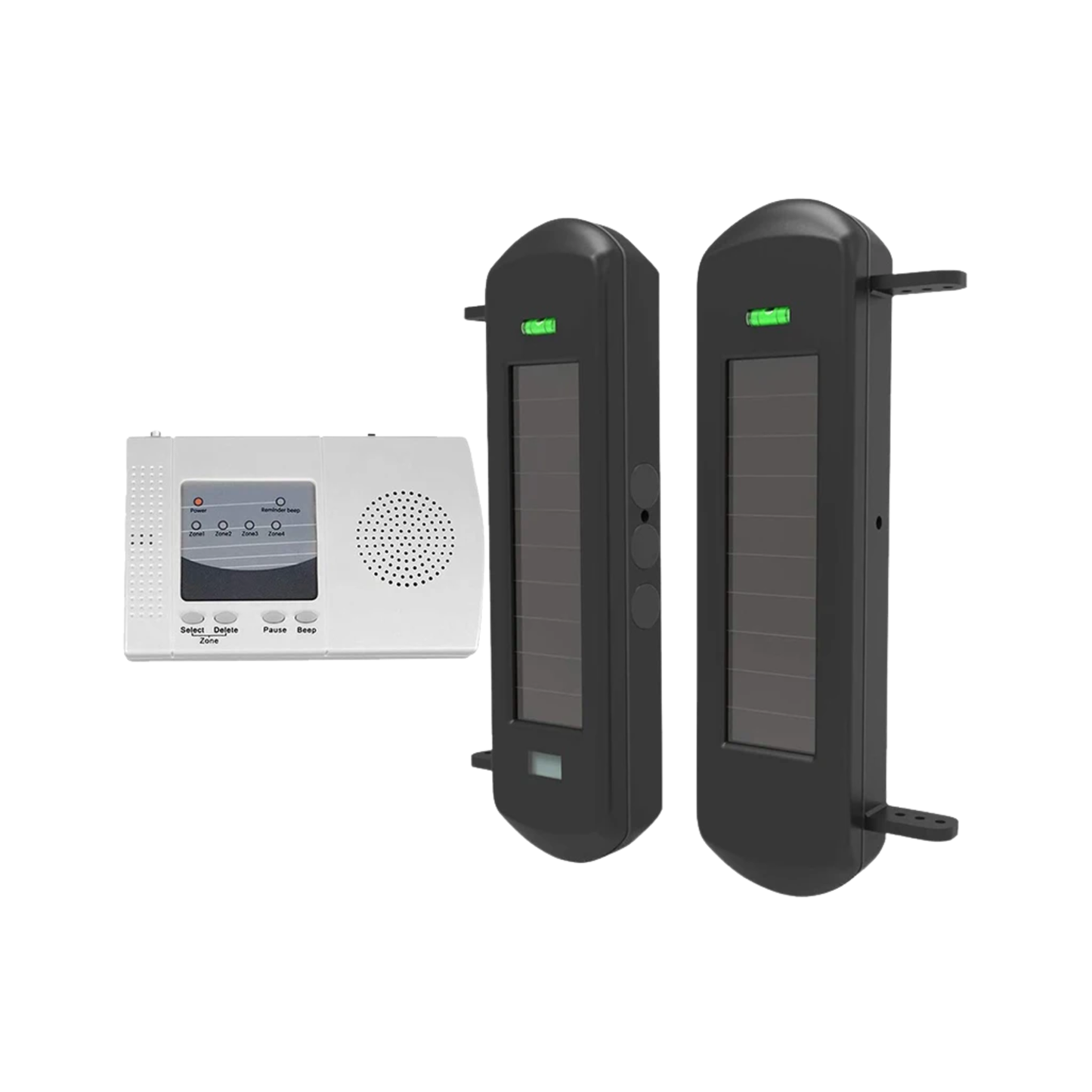Solar Wireless Driveway Alarm System with Motion Sensors