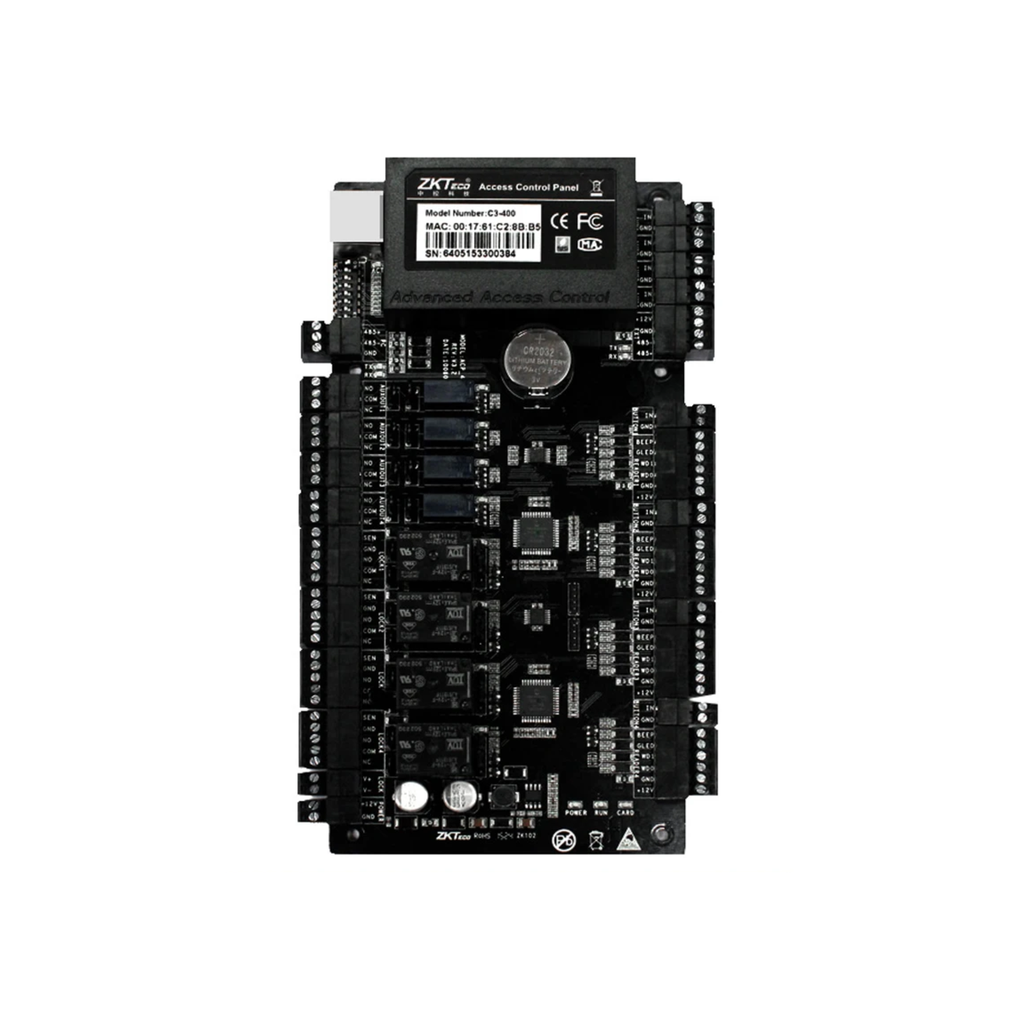 Smart Network Access Control Board 30K Users TCP IP
