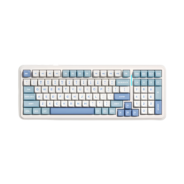 Wireless Mechanical Gaming Keyboard RGB Tri-Mode Hot Swappable
