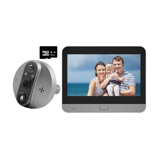 1080p Video Doorbell Kit with Motion Detection & 32GB