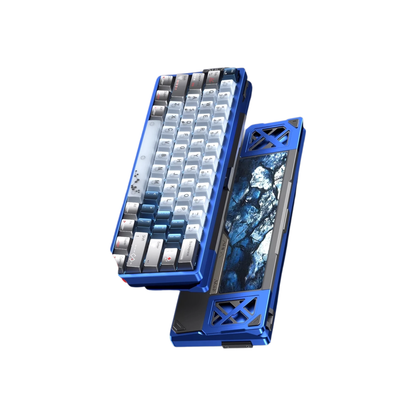 AG60Max Blue Mechanical Gaming Keyboard Carbon Switch