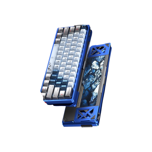 AG60Max Blue Mechanical Gaming Keyboard Carbon Switch