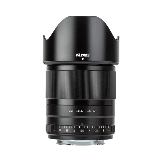 33mm F1.4 Compact Auto Focus Lens for Sony Mirrorless Cameras