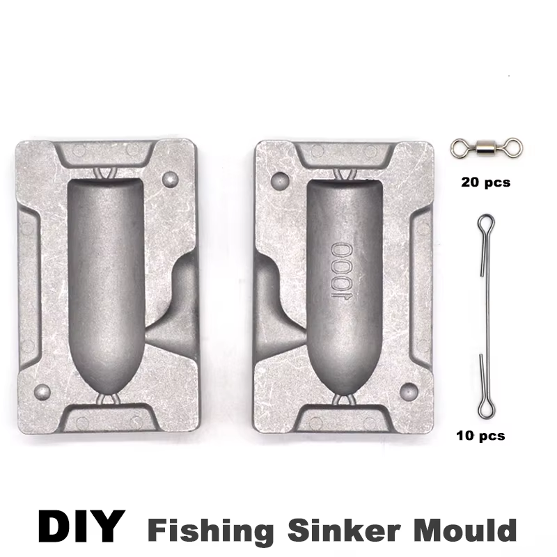 Heavy Duty Deep Drop Fishing Weight Mould 1kg