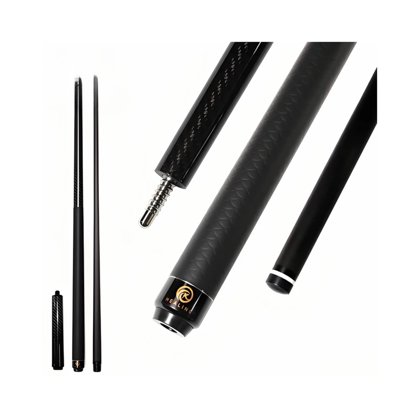 12mm 3K Glossy Carbon Fiber Billiard Cue Professional
