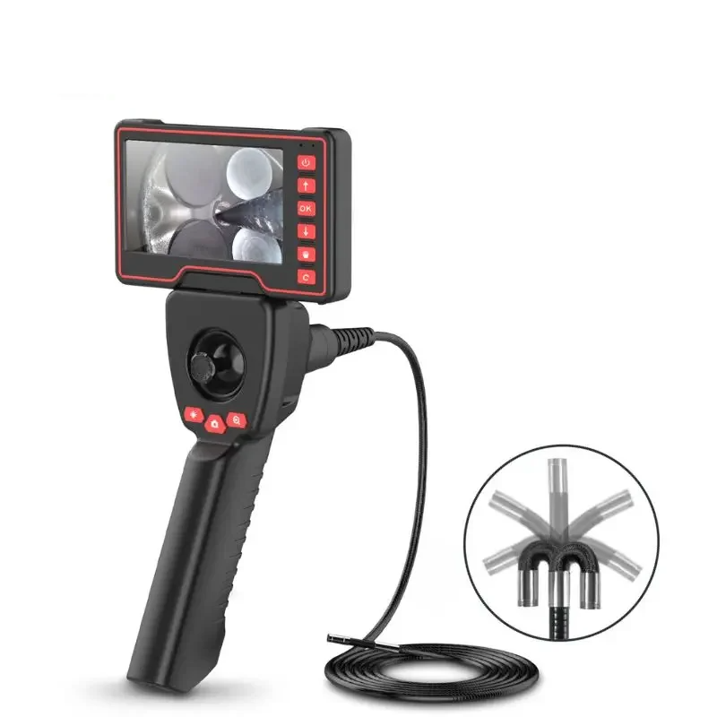 6mm Borescope 2m Cable 5 Inch LCD Inspection Camera