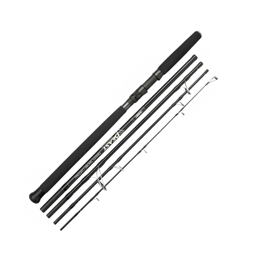 Portable 2.9m MH Spinning Fishing Rod 80g Lure