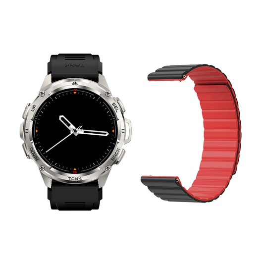 Fitness GPS Smartwatch AMOLED with Strap