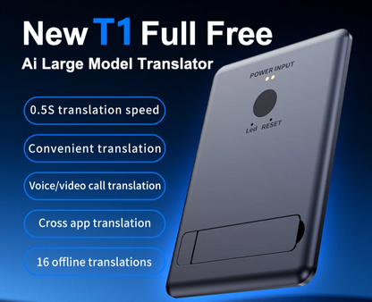 Portable Two-Way Real Time Translator Device 140+ Languages