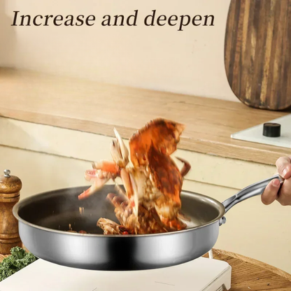 30cm Titanium Non-Stick Frying Pan with Cover