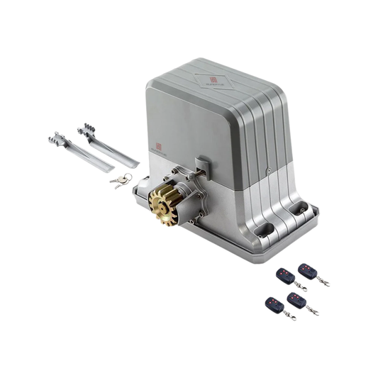 Heavy Duty 1200kg Electric Sliding Gate Motor Smart Control Set
