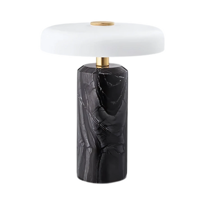 Danish Style Black Rechargeable Bedside Desk Light