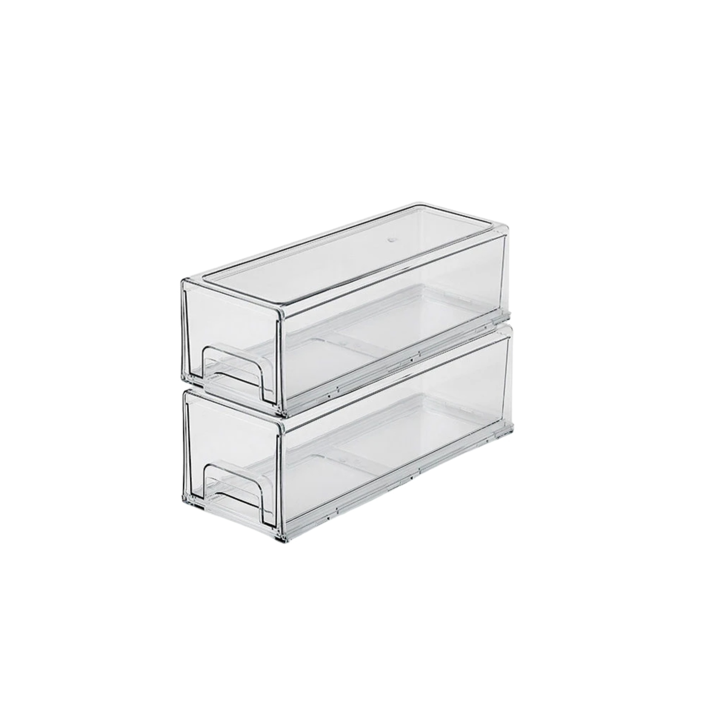 Clear Multi-Layer Medicine Storage Box DIY Stackable Design