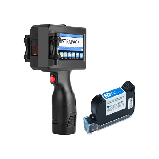 Handheld 25.4mm Inkjet Printer Gun 1 Cartridge