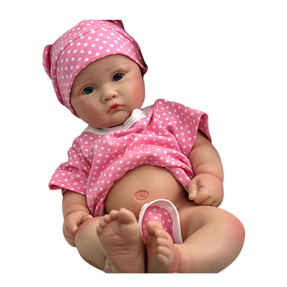 45cm Lifelike Silicone Reborn Baby Doll Painted