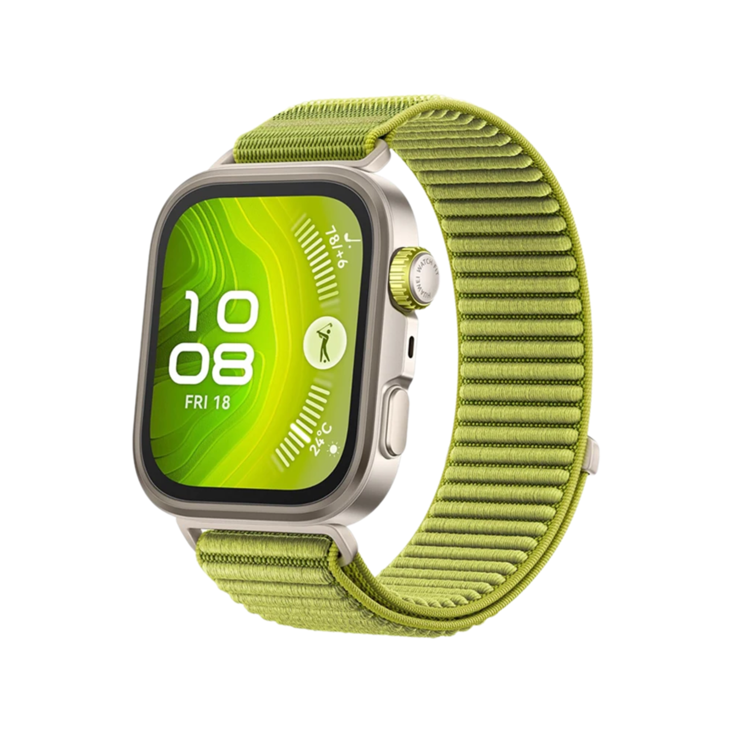 Smartwatch 1.82 inch AMOLED Fit 4 Pro Green ECG