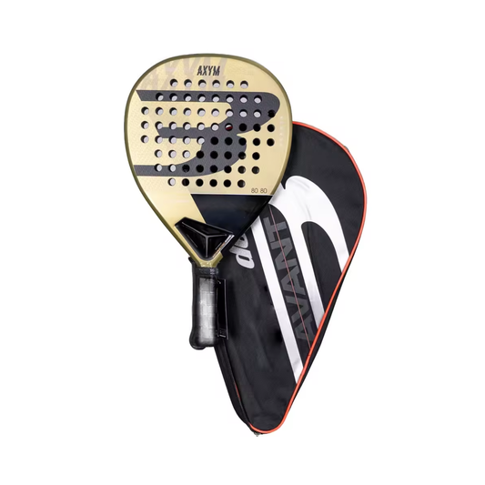 Lightweight Carbon Fibre Padel Racquet for Powerful Control Play