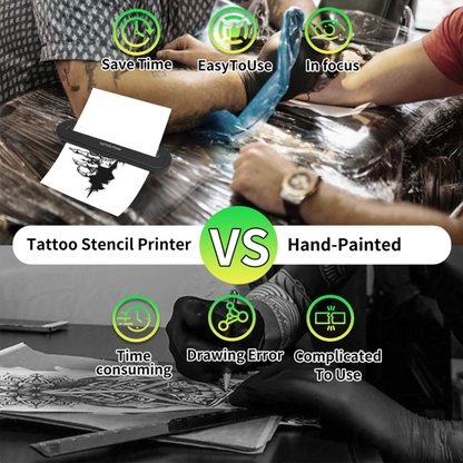 Portable Tattoo Stencil Printer Thermal Transfer Machine
