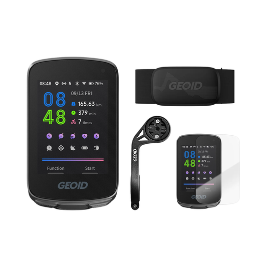 GPS Bike Computer 2.8in Color Screen Navigation Bundle