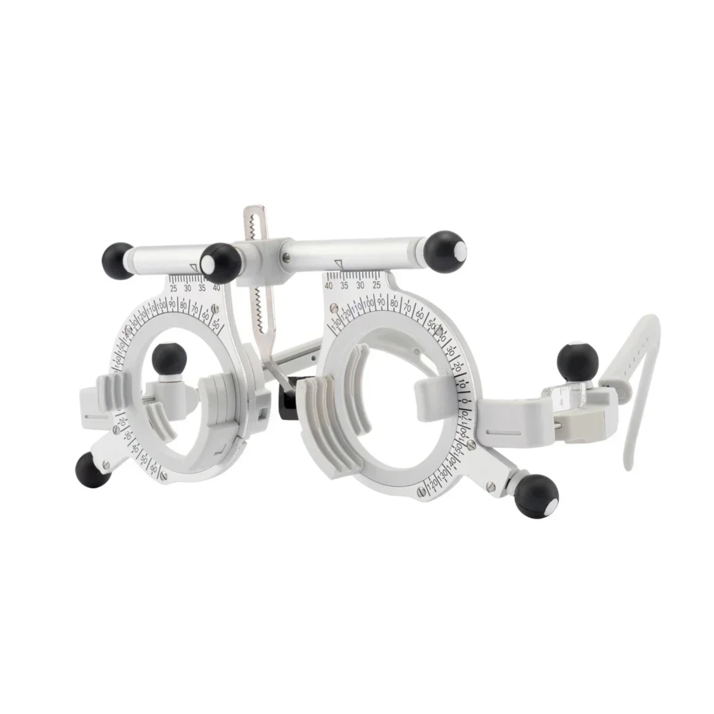 Adjustable Ophthalmic Trial Lens Frame Black Round Design