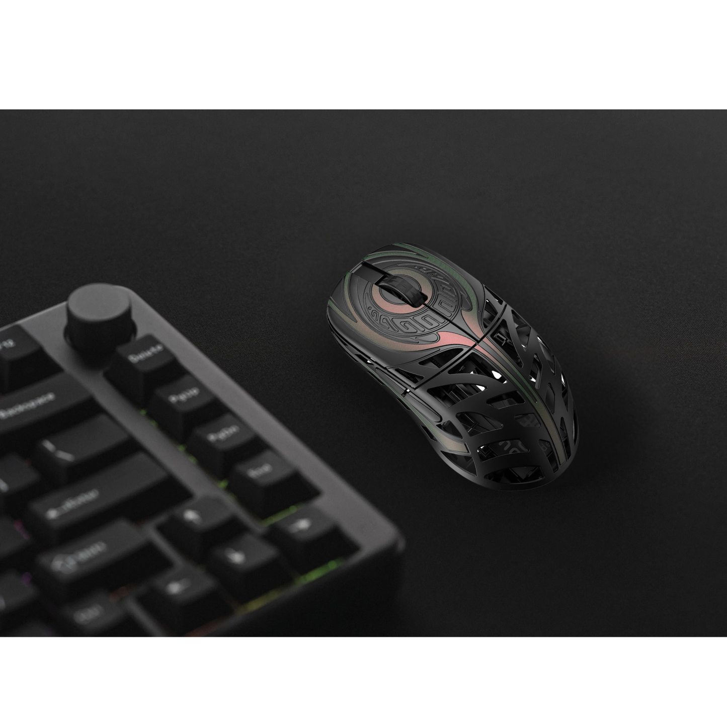 Lightweight Magnesium Wireless Mouse 8K Polling Black
