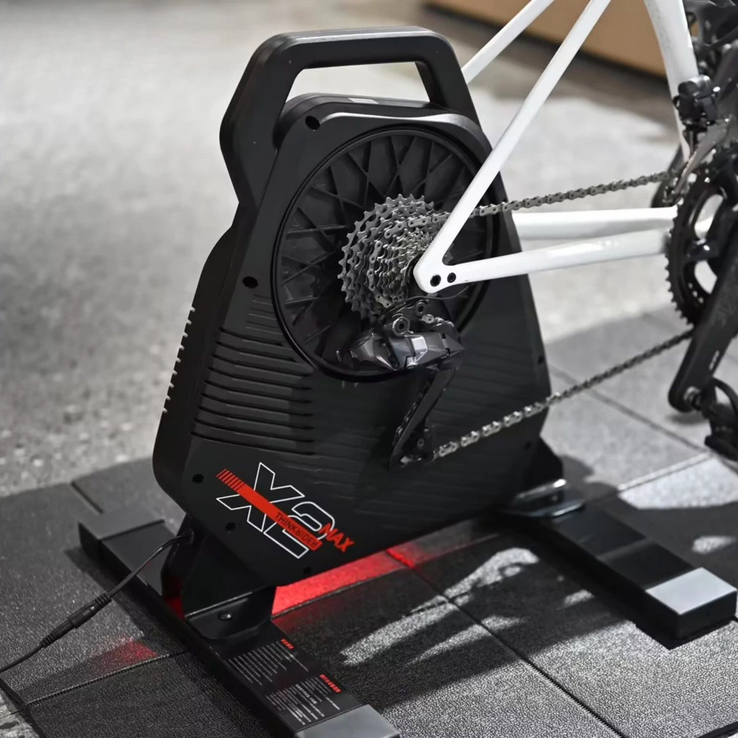 Smart Bike Trainer with Built-in Power Meter for Home