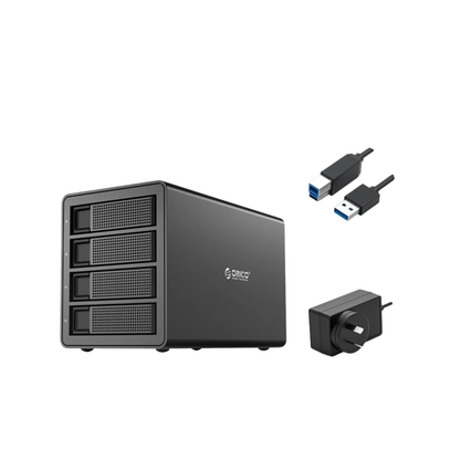 4 Bay Hard Drive Docking Station Fast Transfer