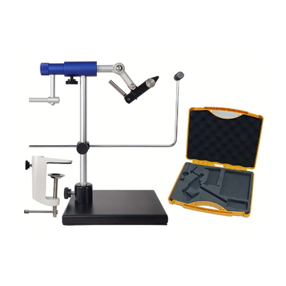 Adjustable Fly Tying Vise with Sturdy Base and Precision Jaws