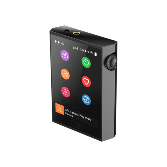 Compact Bluetooth Hi Res Audio Player with DSD Support Black