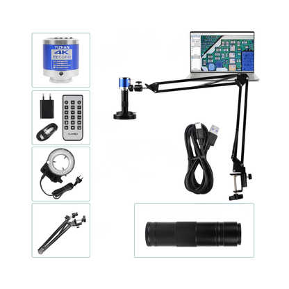 150X 4K Electronic Microscope HDMI USB Industrial Camera