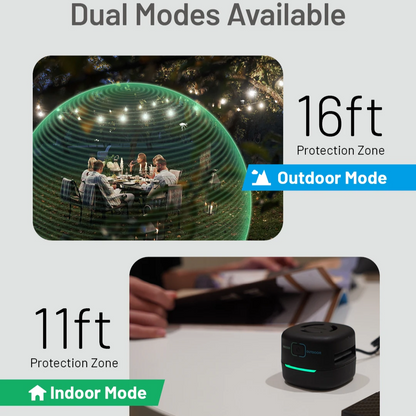 Portable Rechargeable Mosquito Repeller for Camping and Outdoor Use