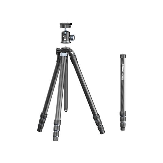 Carbon Fiber Travel Tripod with Horizontal Extension Rod