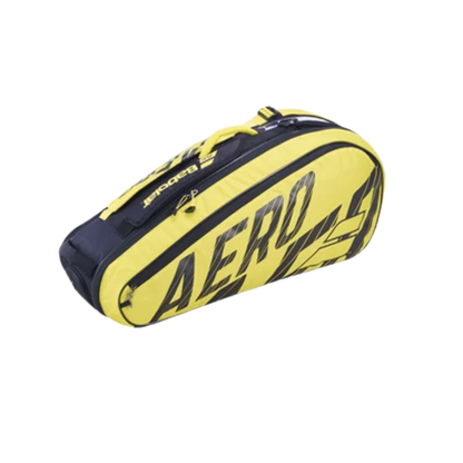 Durable 6-Racquet Tennis Bag with Extra Pockets and Carry Straps