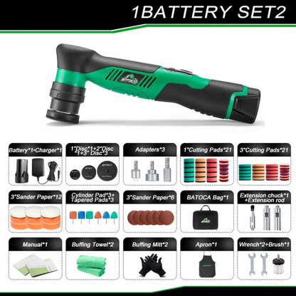 Portable Mini Car Polisher for Auto Detailing and Waxing