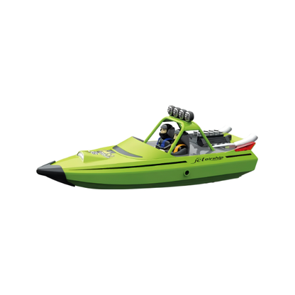 High-Speed Remote Control Jet Boat with Turbojet Pump 2 Batteries