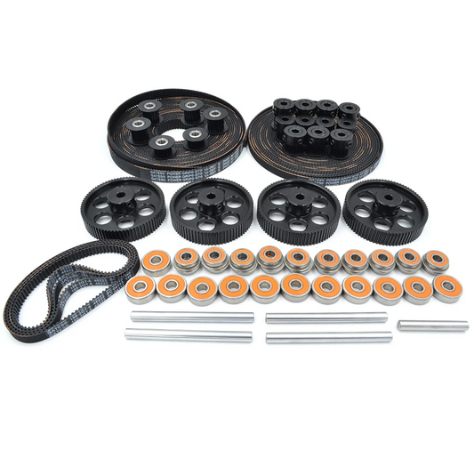 GT2 Timing Belt Pulley Kit With Bearings Motion Set