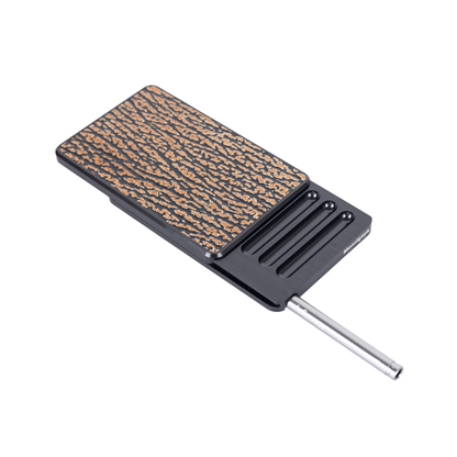 Slide Lid 8-Compartment Snuff Box with Aluminum Straw