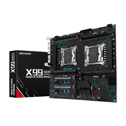 Dual Xeon X99 Motherboard 256GB DDR4 Dual M.2