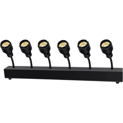 6X20W LED Stage Spot Light with Manual Zoom