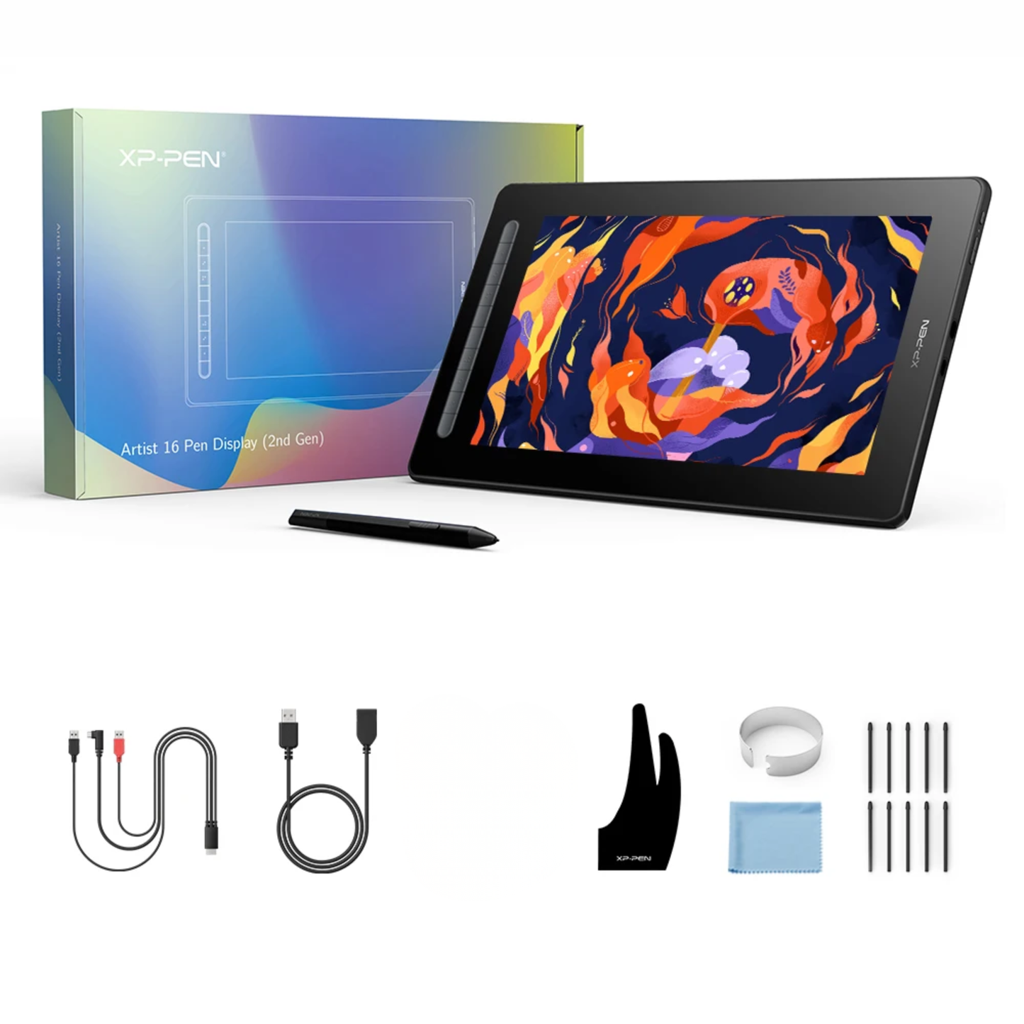 16 Inch Pen Display Tablet with X3 Stylus Support