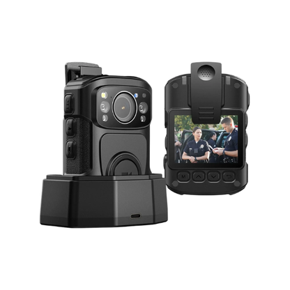 4K Body Camera IP68 GPS Night Vision 256GB