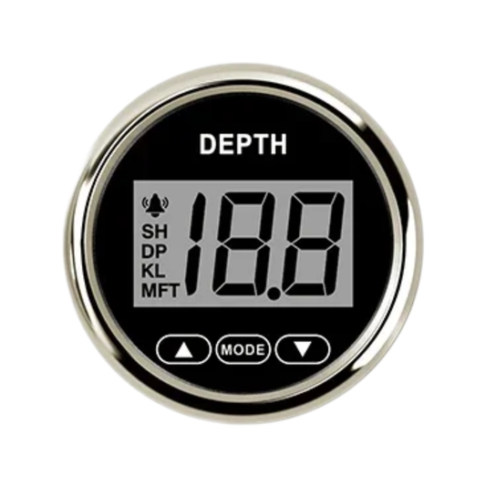 BS Digital Depth Gauge with Transducer for Yachts