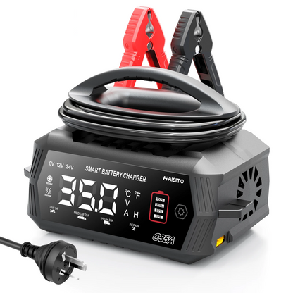 Portable 35A Motorcycle & Car Charger with AU Plug