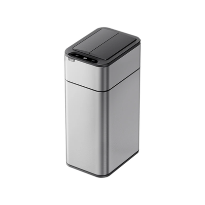 Silver 20L Smart Stainless Steel Trash Can with Auto Lid Sensor